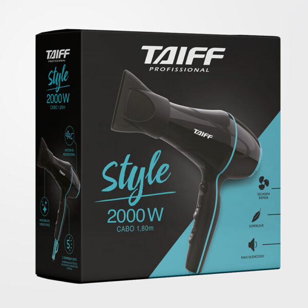 Secador de Cabelo Style Black 2000W - Image 6