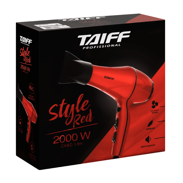 Secador de Cabelo Style Red 2000W - Image 5
